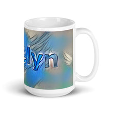 Load image into Gallery viewer, Braelyn Mug Liquescent Icecap 15oz left view