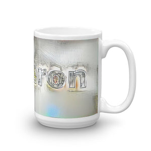 Cameron Mug Victorian Fission 15oz left view