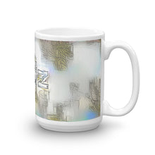 Load image into Gallery viewer, Aziz Mug Victorian Fission 15oz left view