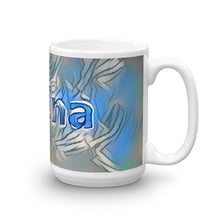 Load image into Gallery viewer, Amina Mug Liquescent Icecap 15oz left view