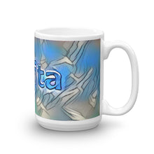 Load image into Gallery viewer, Amita Mug Liquescent Icecap 15oz left view