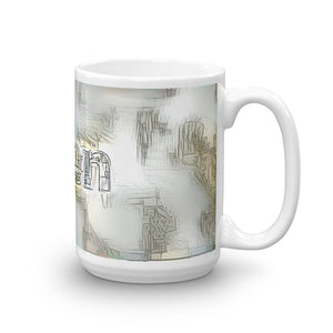 Bren Mug Victorian Fission 15oz left view