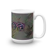 Load image into Gallery viewer, Adama Mug Dark Rainbow 15oz left view