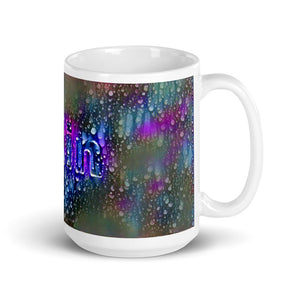 Adin Mug Wounded Pluviophile 15oz left view